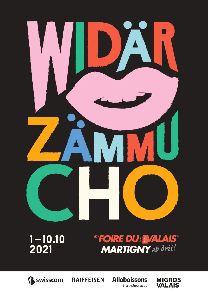 Foire du Valais - Poster 2021 DE